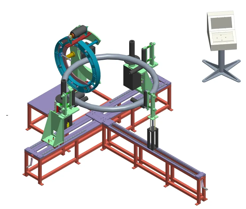 Toroidal Filament Winding Machine